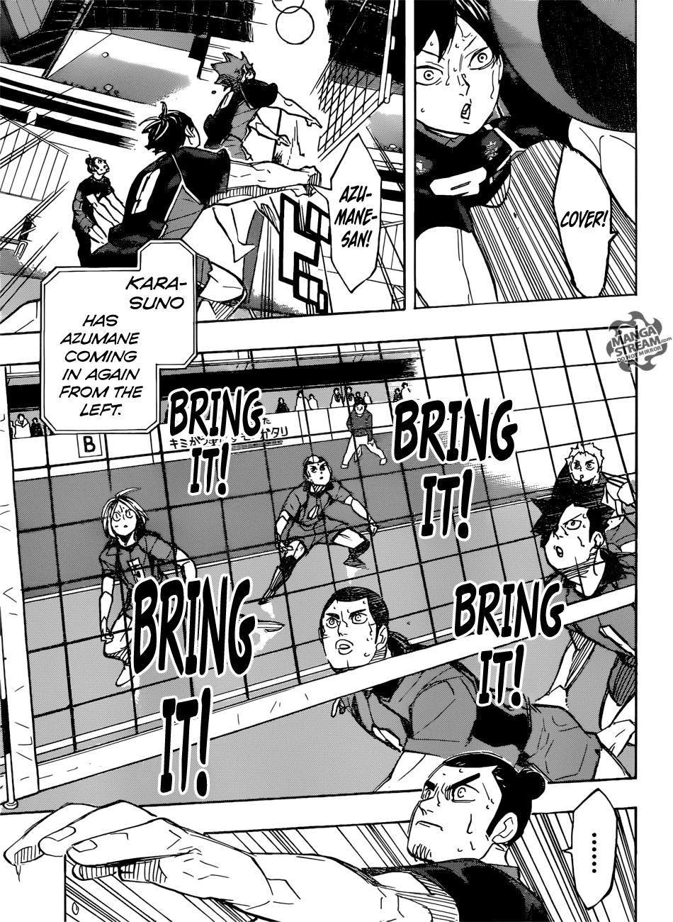 Haikyuu!!, Chapter 303 image 06